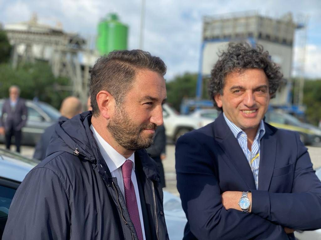 Cancelleri al porto di Gioia Tauro: «Deve diventare il simbolo dell’Italia che riparte»