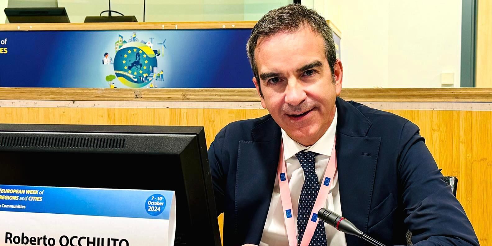 Unione europea e Mediterraneo, Occhiuto in missione istituzionale a Bruxelles