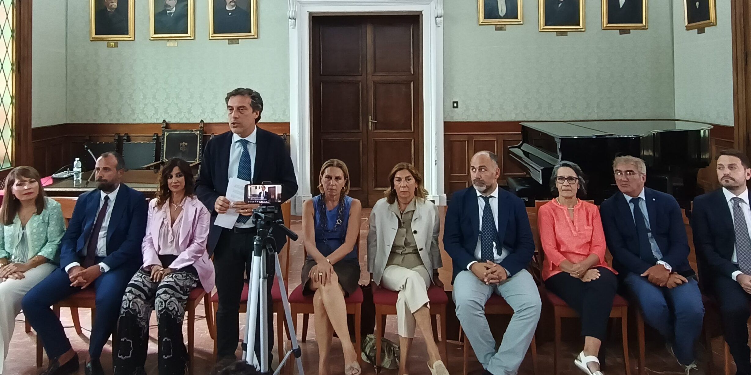 Fiorita presenta la sua Giunta bis: «Non cambia il nostro Dna, non ci siamo snaturati» – VIDEO
