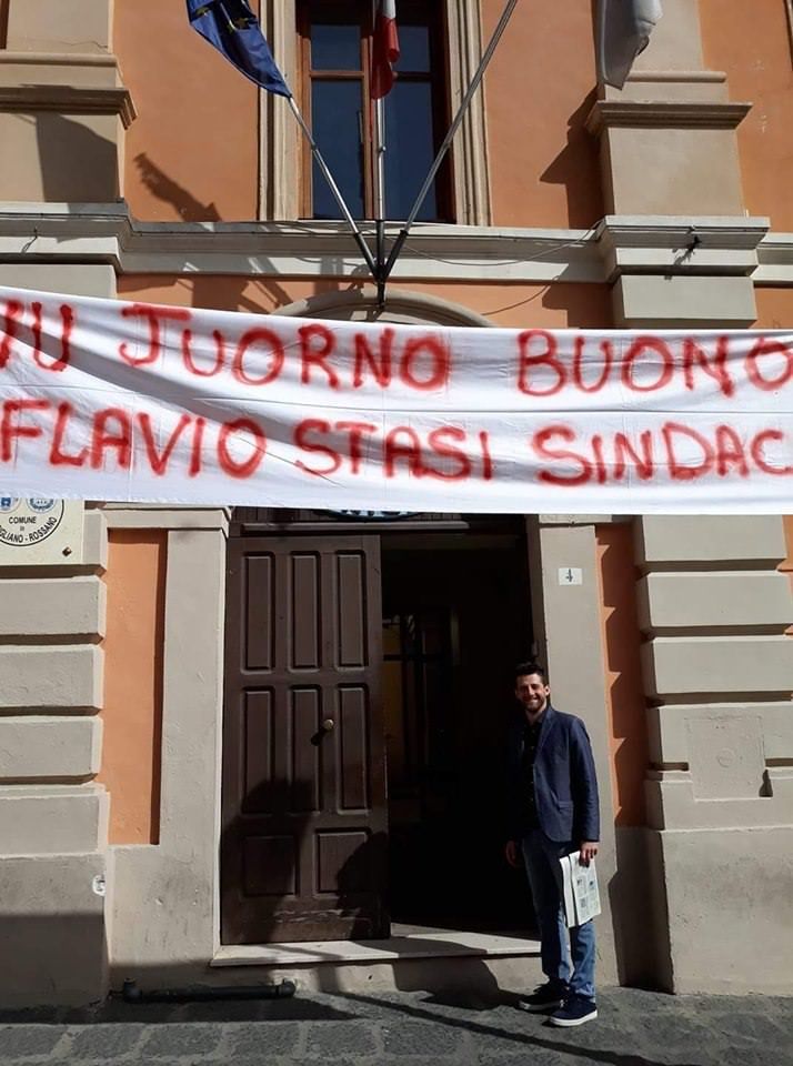 Flavio Stasi è pronto ad amministrare, Graziano: «Saremo vigili e attenti»