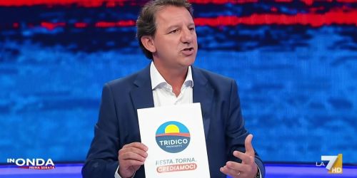 tridico presidente simbolo