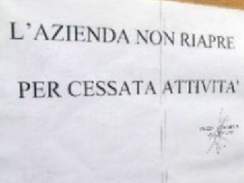 Crisi, in Calabria aumentano i fallimenti