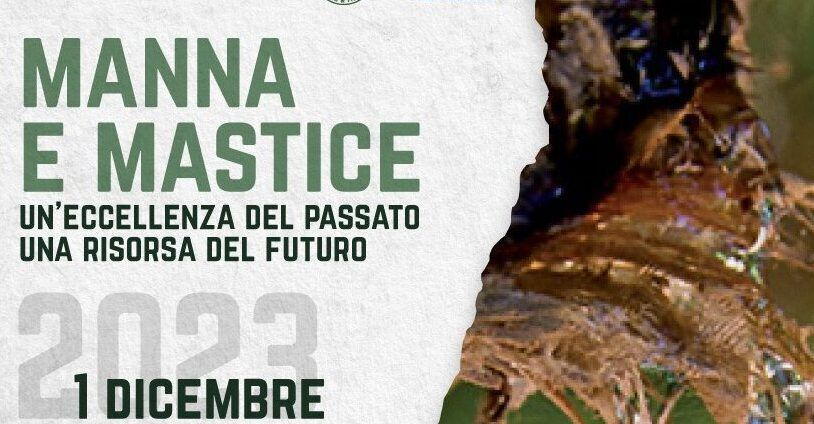 “Manna e Mastice: risorsa del futuro”: venerdì l’iniziativa a Sersale