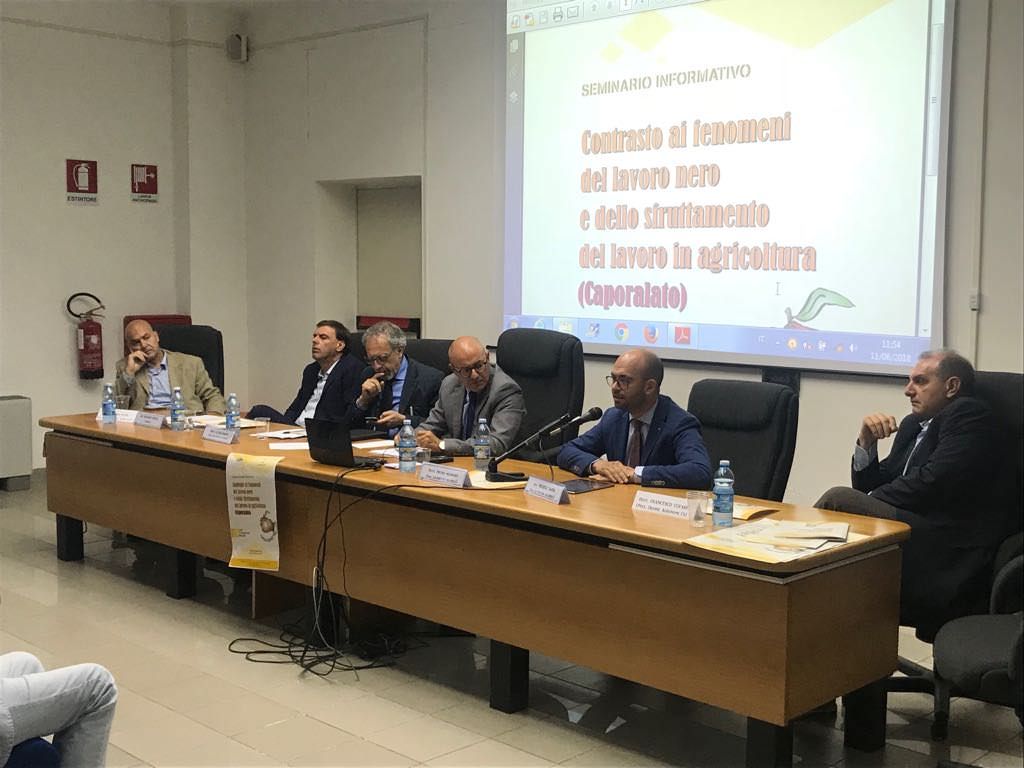 Sapia: «Alleanze per contrastare il caporalato»