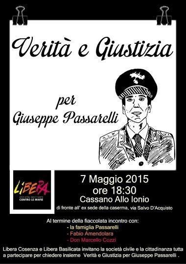 Libera: verità e giustizia per Passarelli