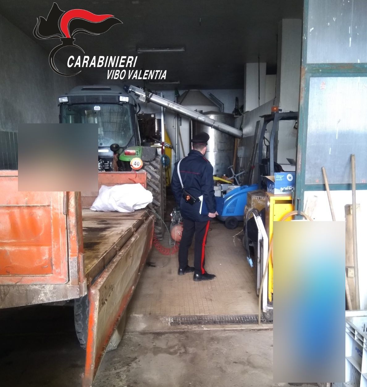 Blitz dei carabinieri, stop alla ditta della raccolta differenziata a Vibo