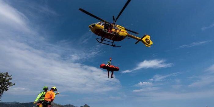 Escursionista calabrese perde la strada e si ritrova in un dirupo in Valtellina