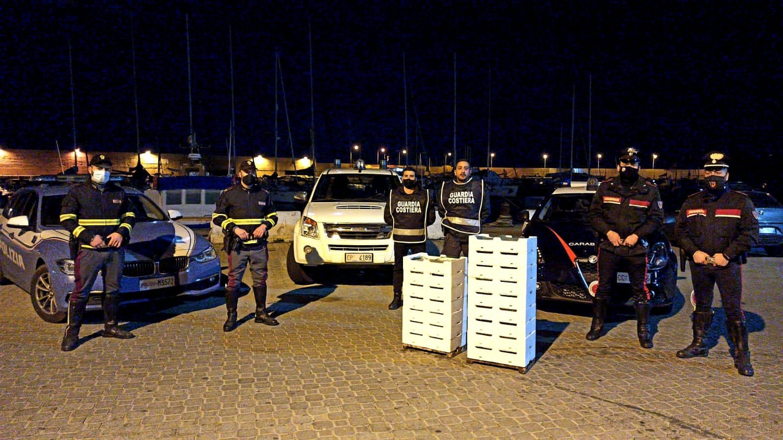 Cirò Marina, sequestrati 460kg di sardella