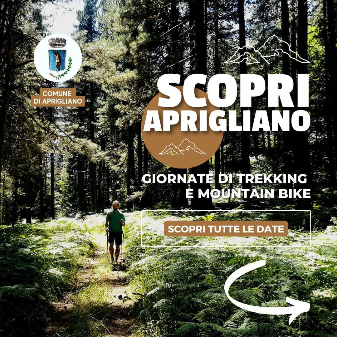 “Scopri Aprigliano”,  5 giornate di trekking e mountain bike tra la natura