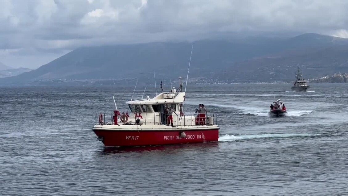 Yacht affondato a Porticello, si indaga per «naufragio e disastro»