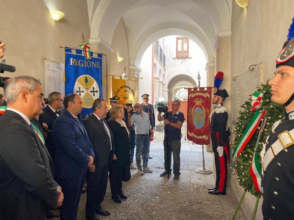 «Fortugno ha dato la propria vita per la comunità. La sua memoria sia tramandata ai giovani» – FOTO E VIDEO