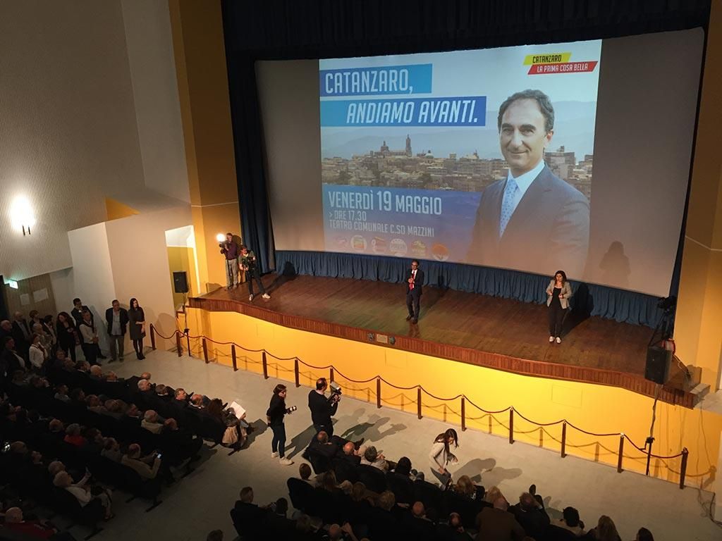 Abramo: «Continuiamo a costruire Catanzaro»