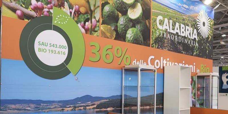 Da domani a sabato la Calabria in vetrina al Salone del biologico a Bologna