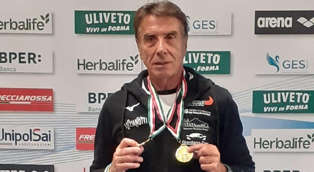 Campionati italiani nuoto master, due medaglie d’oro per il calabrese Enzo Foglia