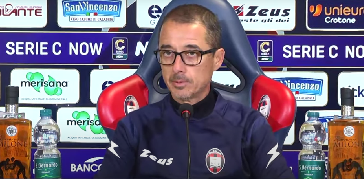 Crotone, Longo: «Questa squadra attraverso il gioco può fare grandi cose»