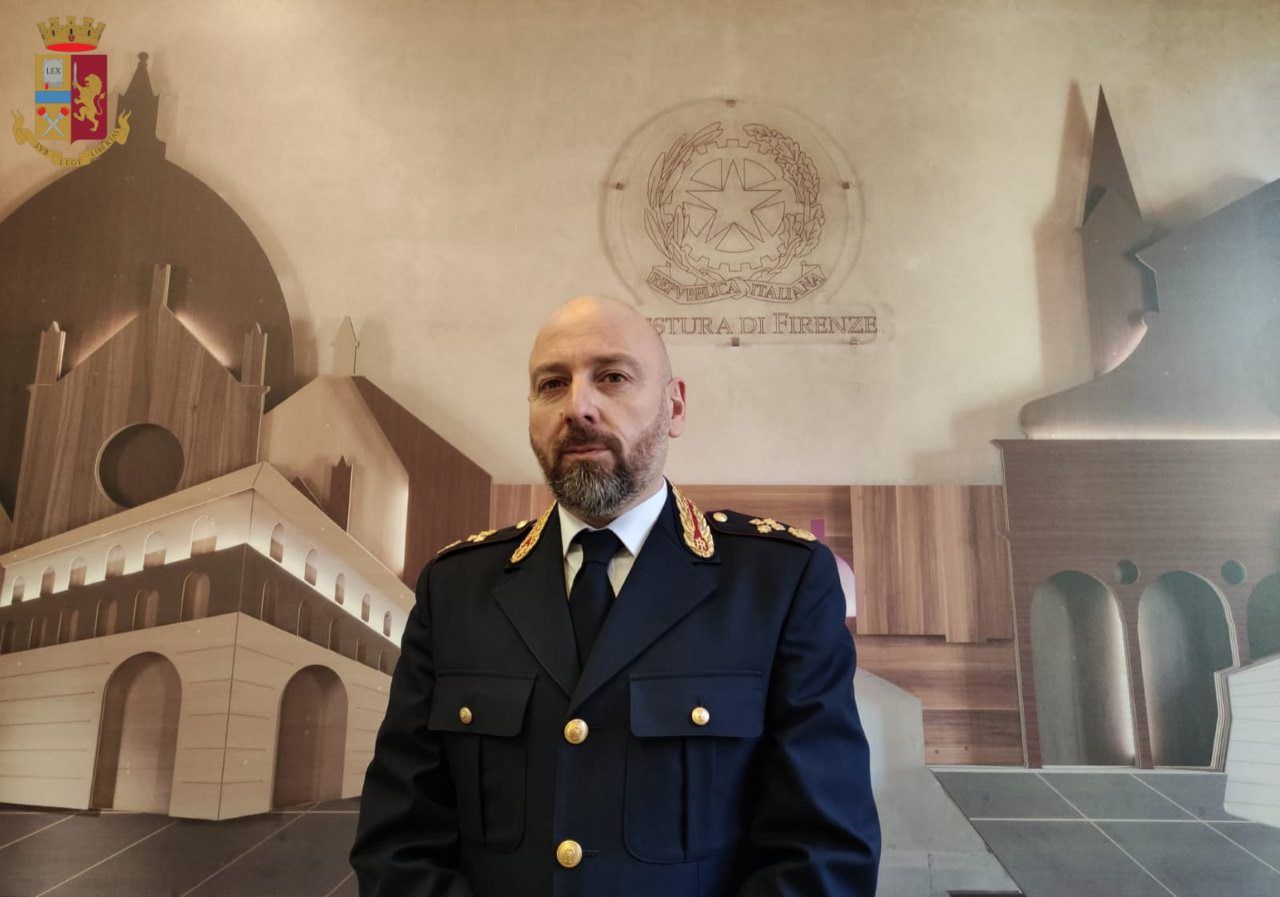 Di Giannantonio è il nuovo dirigente della squadra mobile di Firenze