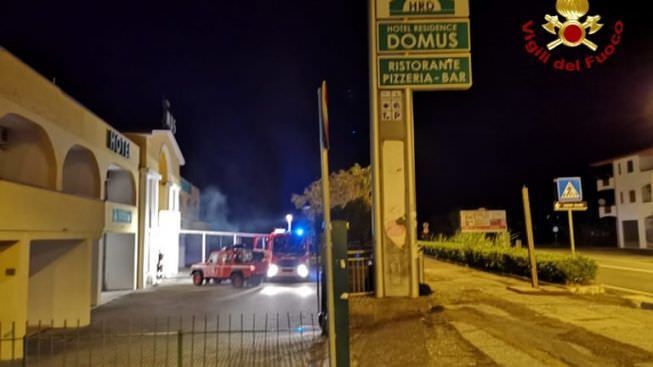 Incendio in un hotel a Santa Maria del Cedro, nessun ferito