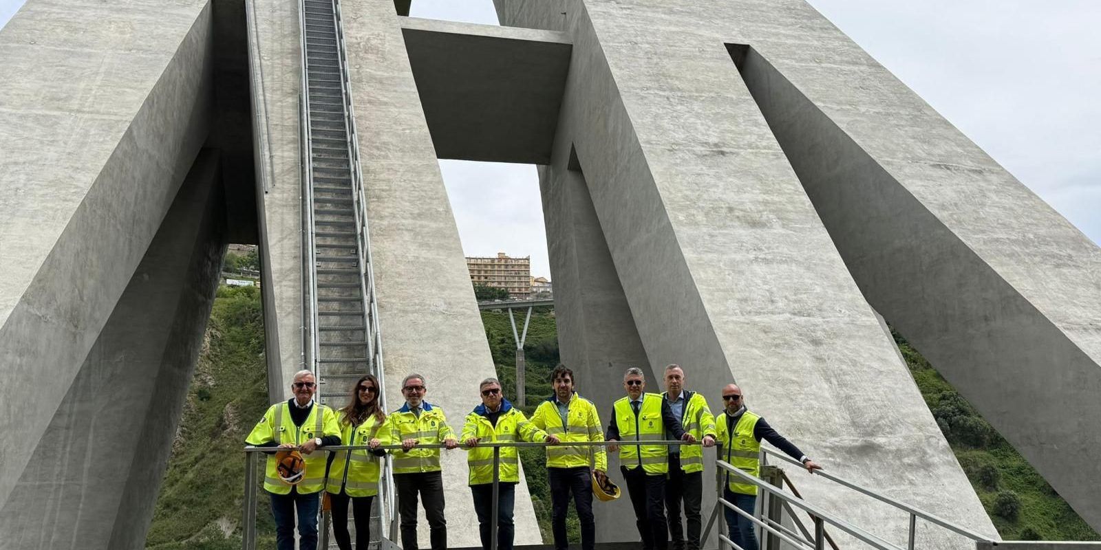 Viadotto “Bisantis” di Catanzaro, sopralluogo del prefetto De Rosa