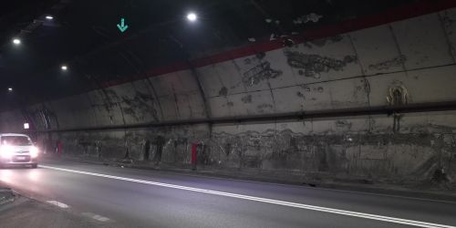 crollo galleria Limina