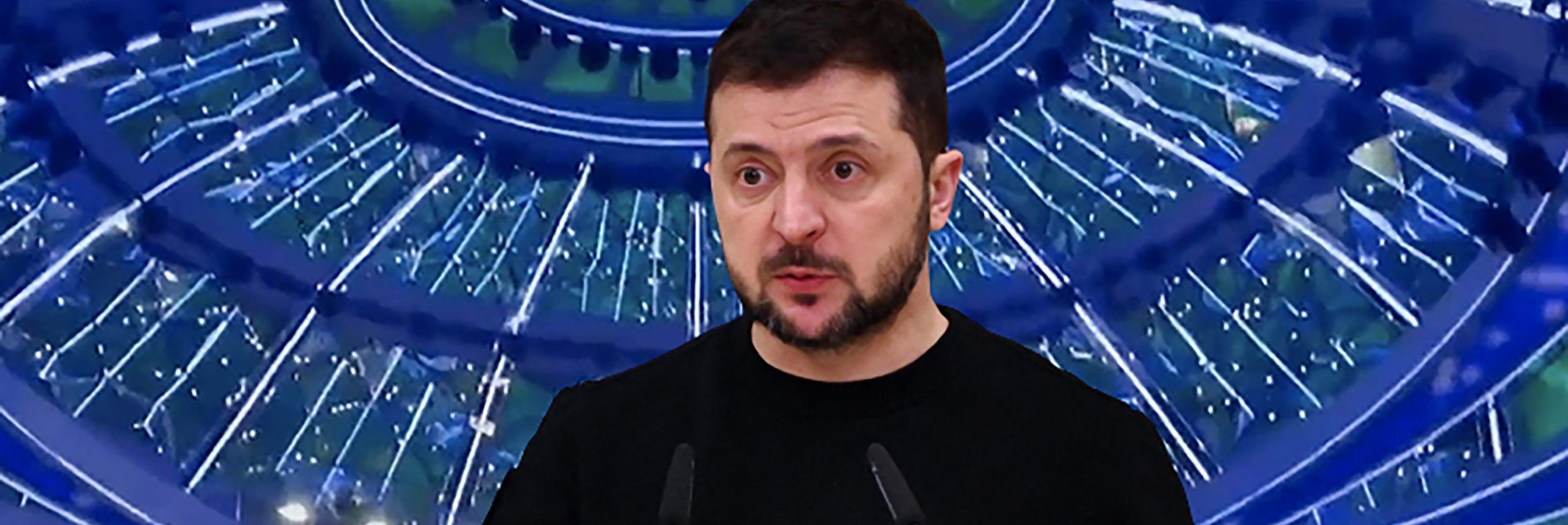 Zelensky non sarà in video a Sanremo, invierà un testo