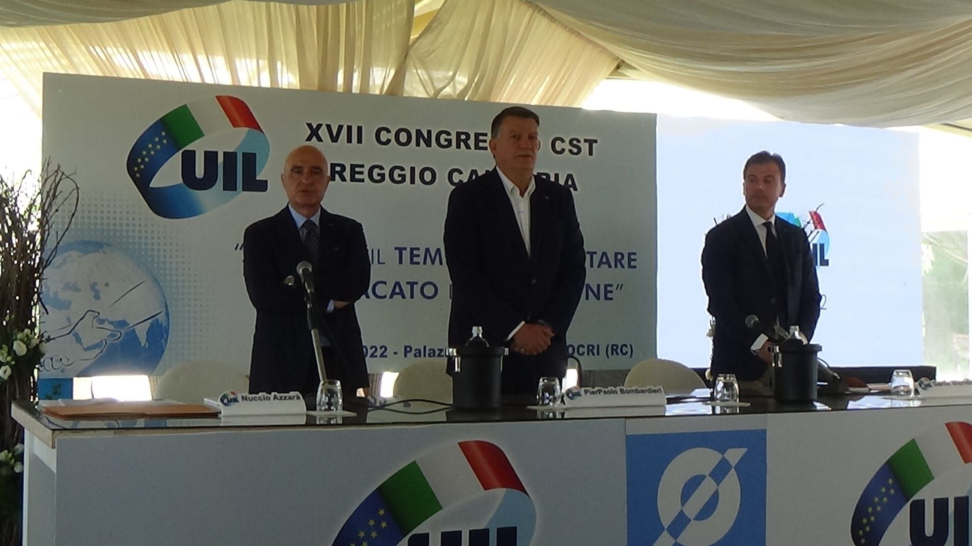 Uil, Bombardieri a Locri: «La Calabria ha bisogno di risposte concrete» – VIDEO