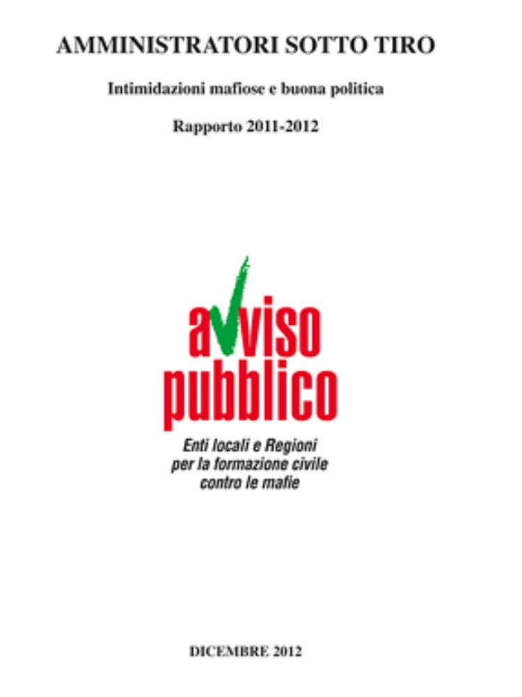 Amministratori locali sotto tiro, Calabria maglia nera