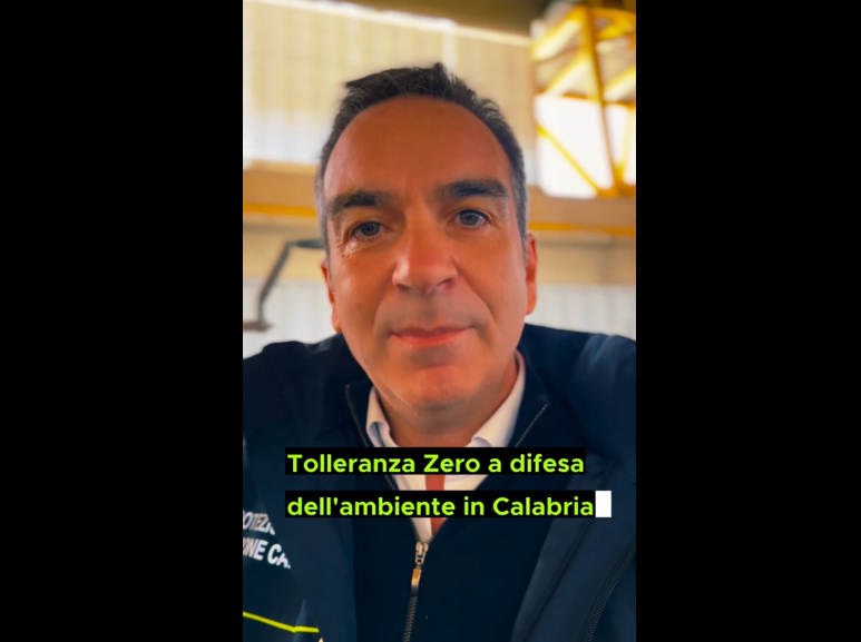 Occhiuto: «Anche quest’anno massimo impegno per difendere il nostro ambiente» – VIDEO