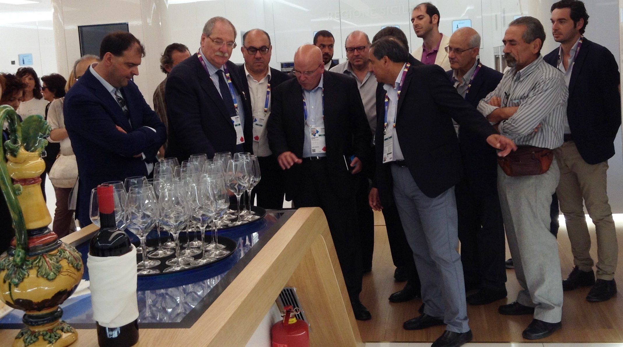 Expo, Oliverio ha inaugurato Vinitaly Calabria
