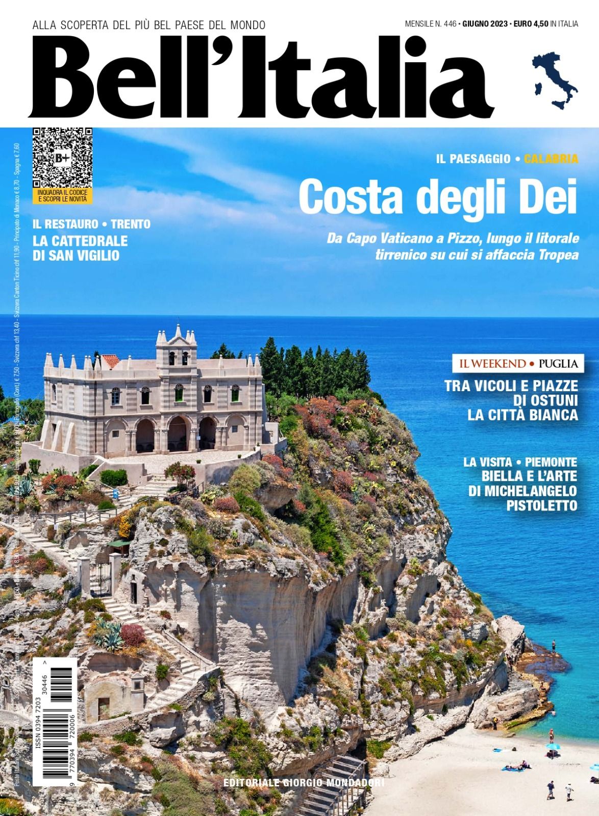 Tropea conquista la copertina estiva di “Bell’Italia”