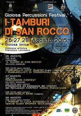 Percussioni e ritmo con i "Tamburi di San Rocco"