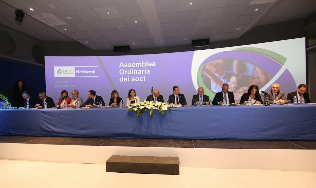 Paldino rieletto presidente della Bcc Mediocrati