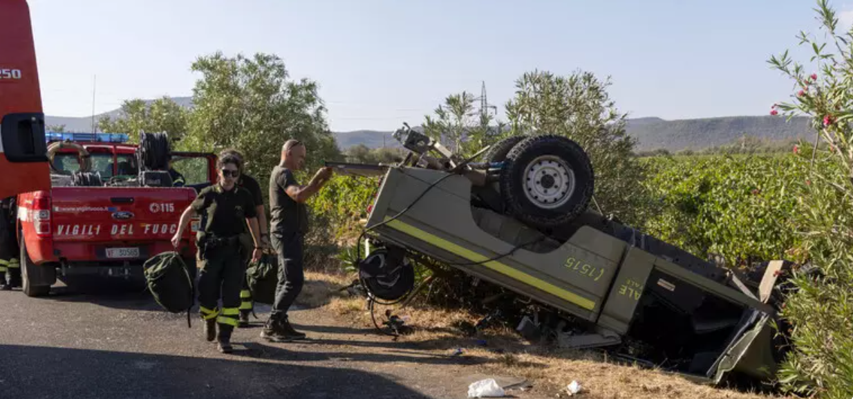 Si ribalta un mezzo della Forestale, muore agente 24enne