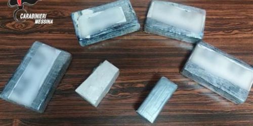 cocaina messina arresto