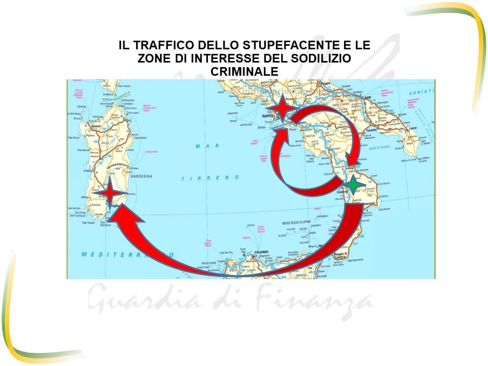 Narcotraffico tra Calabria e Campania, in manette otto persone