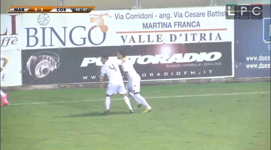 Il Cosenza va. Espugnata Martina