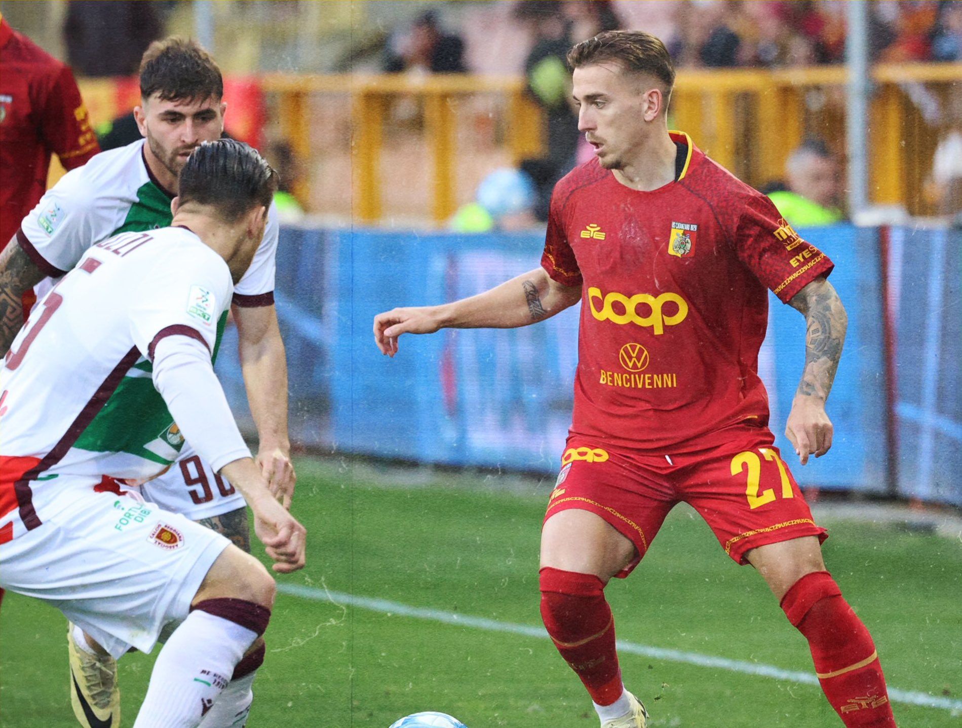 Dopo la vittoria nel derby inatteso tonfo del Catanzaro: la Reggiana passa al Ceravolo