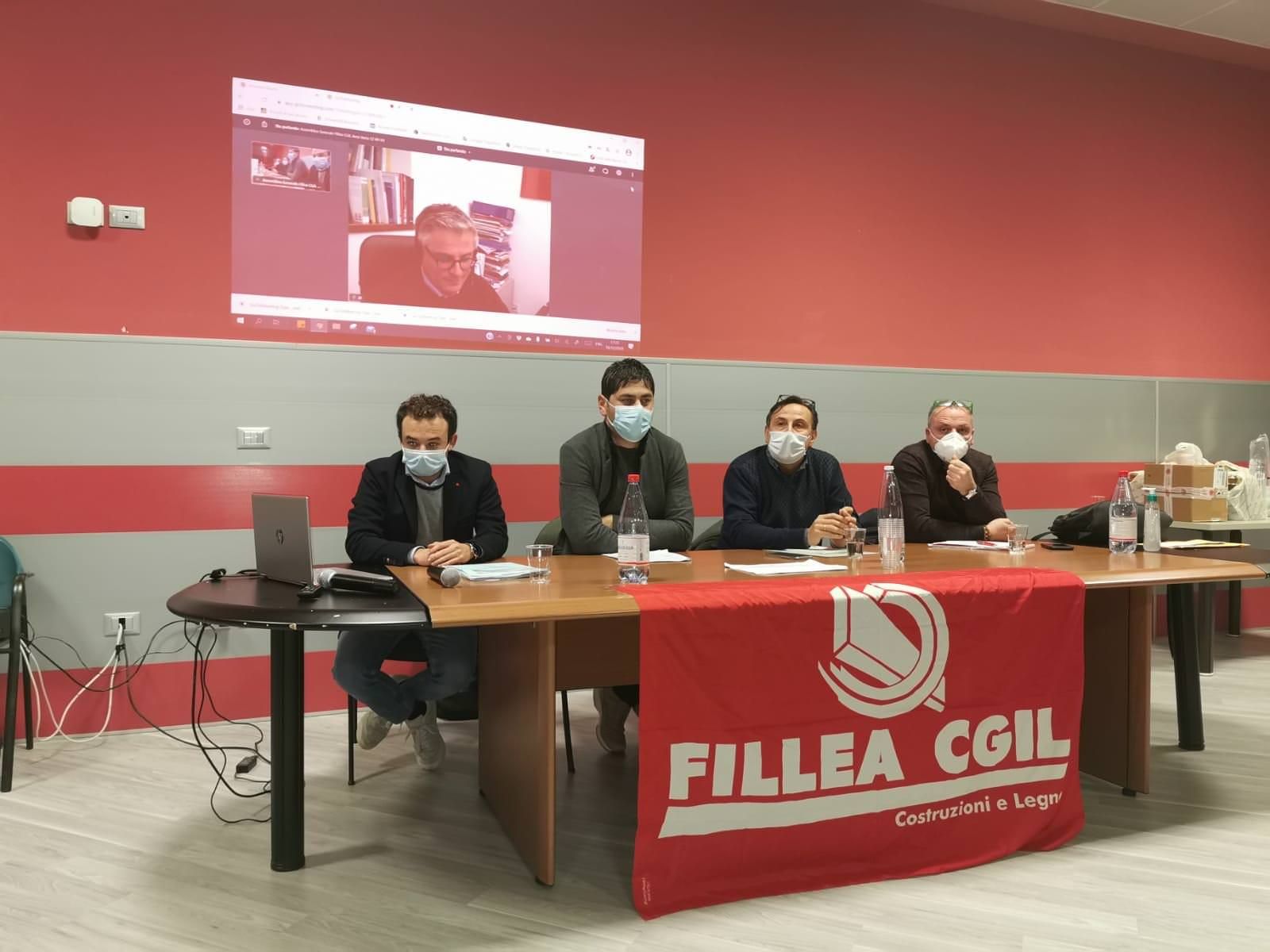 Fillea Cgil Area Vasta, Emanuele Scalzo nuovo segretario