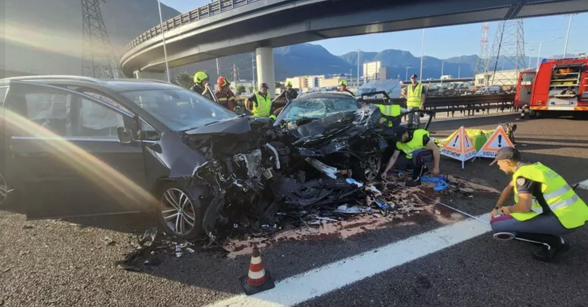 Auto contromano sull’autostrada del Brennero, un morto e 5 feriti a Bolzano