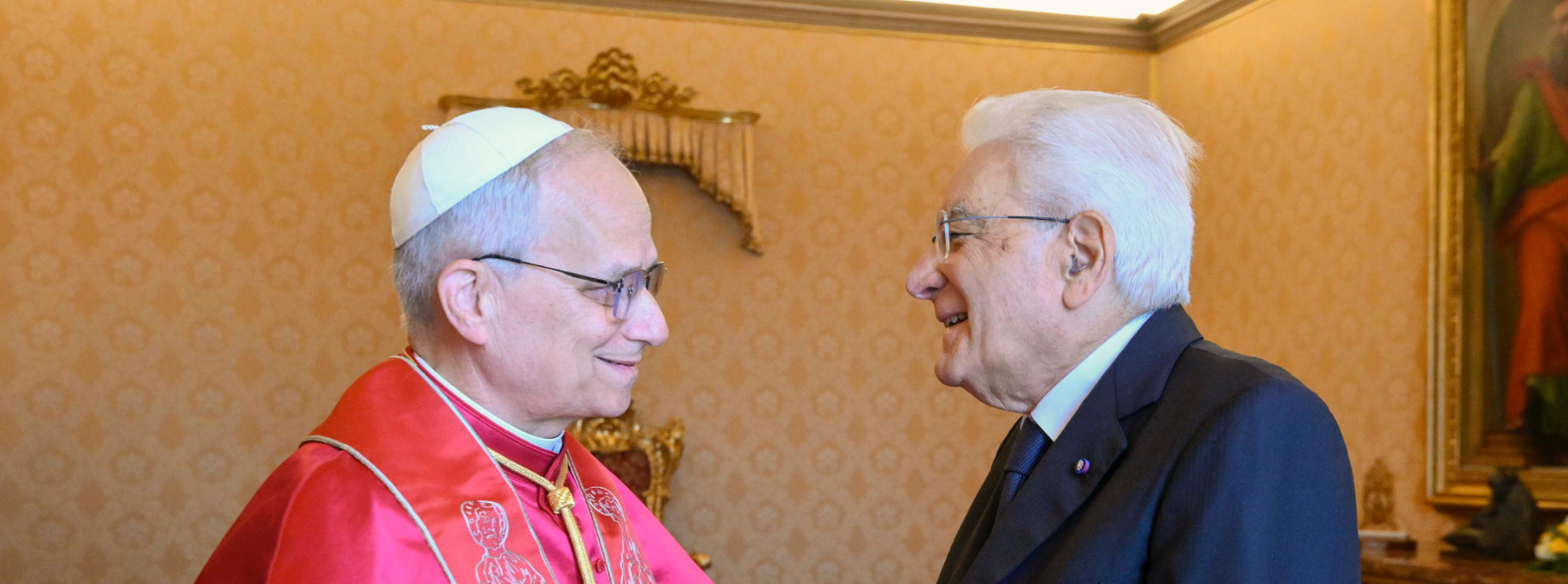 Papa Leone XIV incontra Mattarella