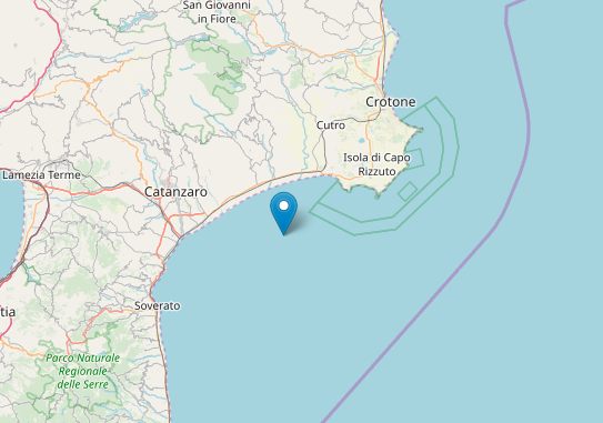 Ancora uno sciame sismico nel Catanzarese