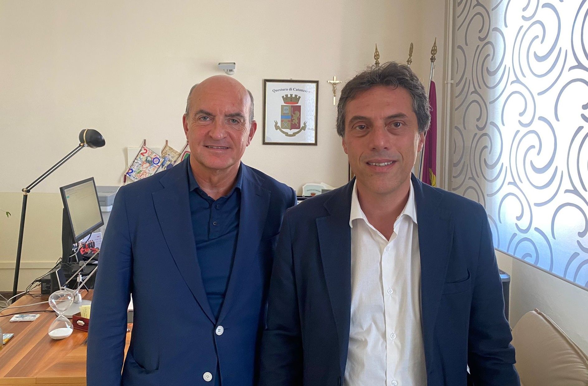 Catanzaro, Fiorita incontra il questore Agricola: «Questione sicurezza prioritaria»