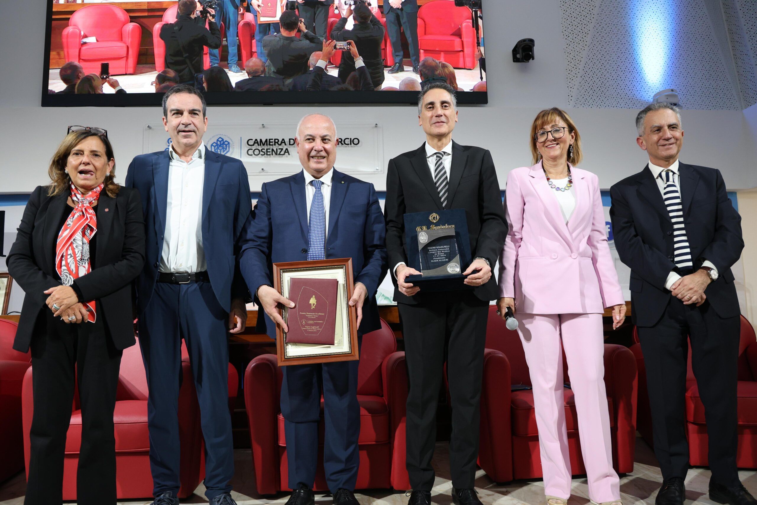 Premio nazionale “Antonio Serra”, a Cosenza un tributo all’eccellenza accademica