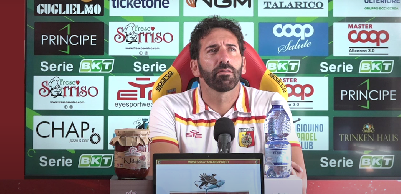 Catanzaro, Caserta: «A Cittadella mi aspetto una grande prestazione»