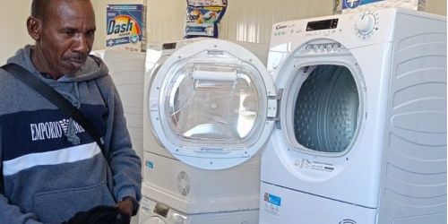 lavanderia papa francesco