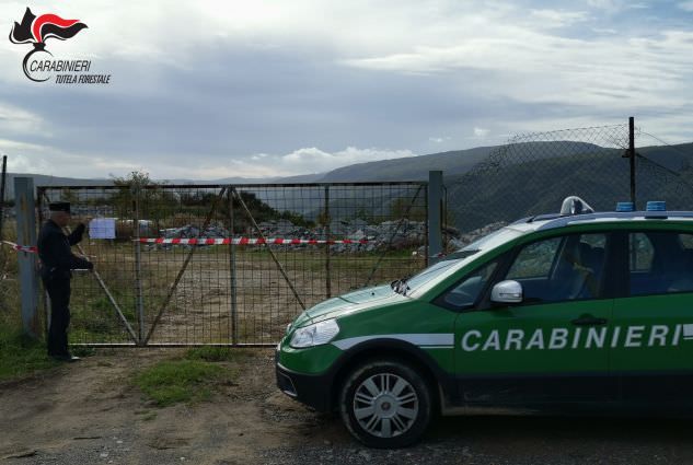 Caloveto, 4 denunce per gestione illecita di rifiuti