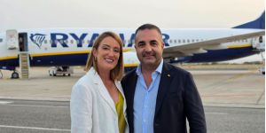 La presidente del Parlamento Europeo Roberta Metsola in visita privata a Reggio Calabria