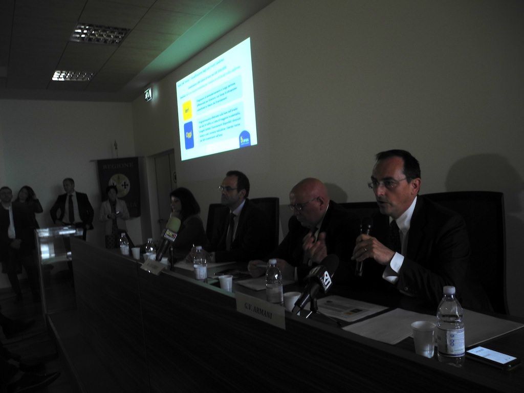 Armani: «Per la Calabria 4,6 miliardi. È un investimento epocale»