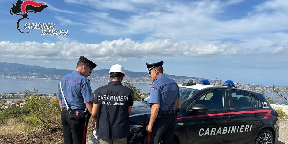 Cantieri edili al setaccio nel Reggino, tre imprenditori denunciati dai carabinieri
