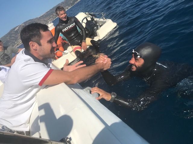 Il sub Leuci batte il record del mondo a Soverato. Le congratulazioni della Santelli