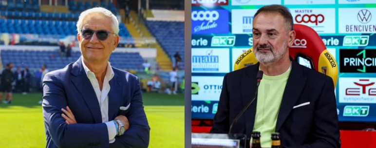 Catanzaro, la «serenità» di Noto e la posizione di Vivarini da discutere «nelle sedi opportune»